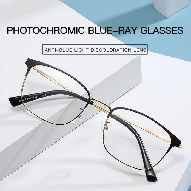 photochromic and anti blue light